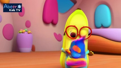 Five Little Fruits Jumping on the Bed 🍓 | Fun Nursery Rhyme for Toddlers & Kids | Abeer Kids TV