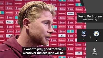 De Bruyne drops huge hint on his future