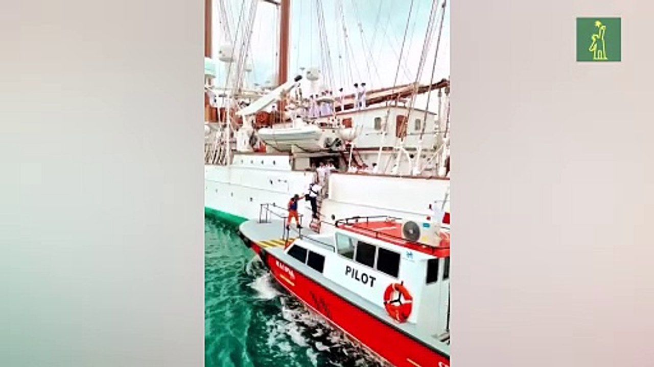 El buque ‘Juan Sebastián de Elcano’ partió  de Santa Marta con la princesa Leonor a bordo