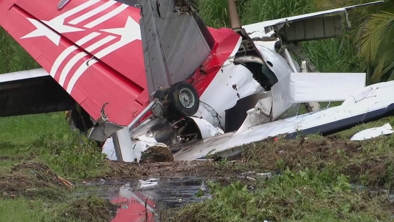 Accidente aéreo en Bocas del Toro