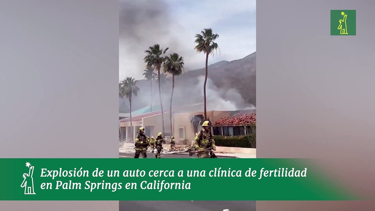 Un muerto y 5 heridos en explosión cerca de clínica de fertilidad en Palm Springs (EEUU)