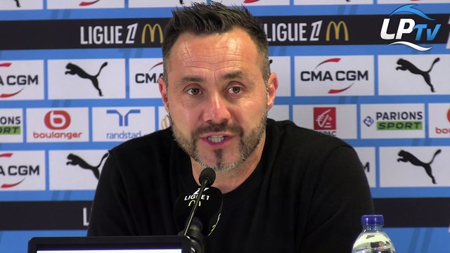 De Zerbi : Je veux rester à 100%, mais il va falloir parler...