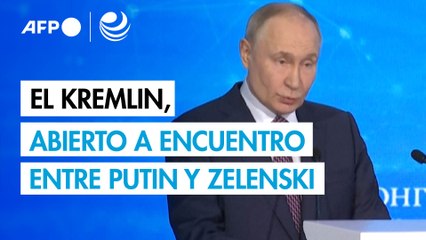El Kremlin abierto a un encuentro Putin-Zelenski si hay acuerdo previo