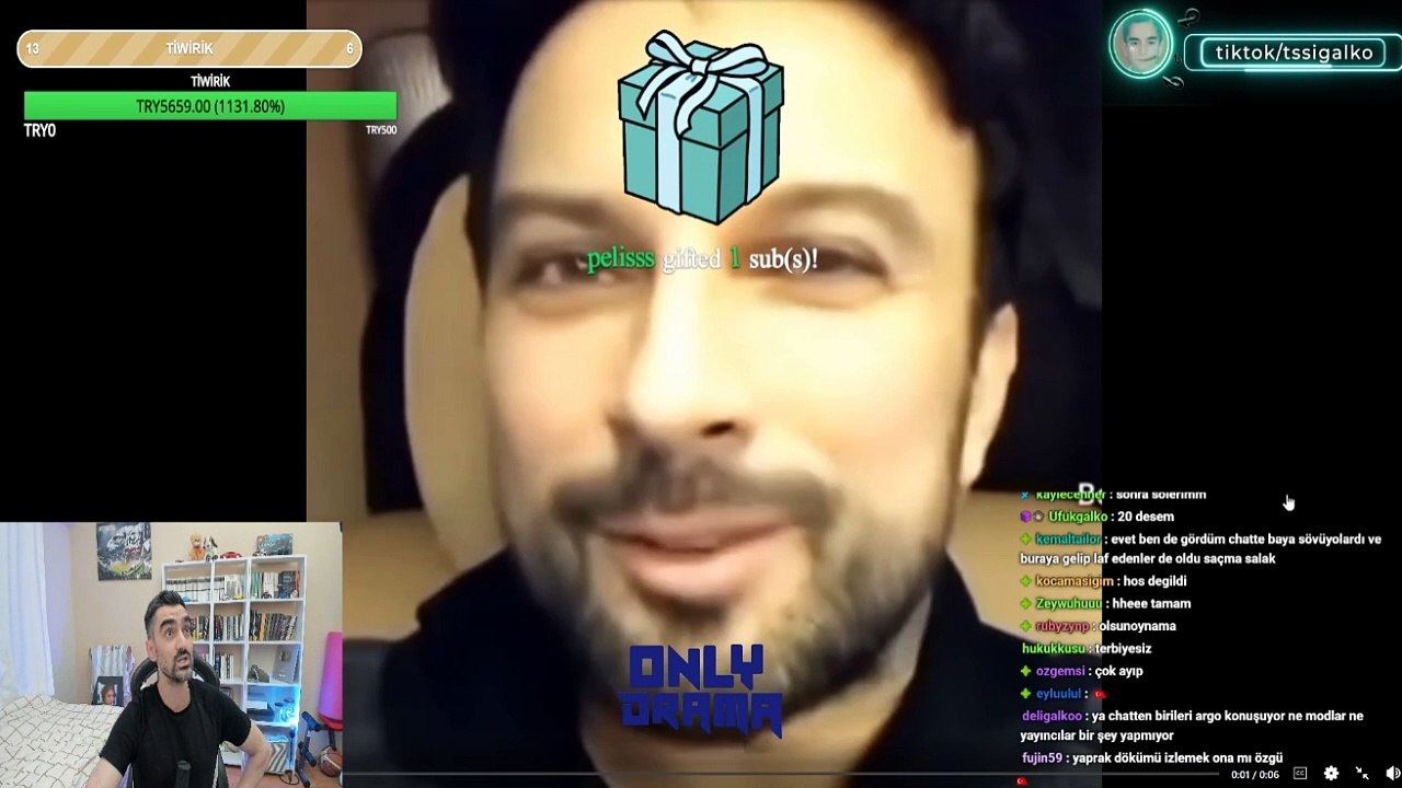 kontravoltatv adlı yayıncının yayınında, tssigalkoo adlı yayıncının kendisini taklit ettiği iddia edildi. tssigalkoo sonrasında cevap verdi.