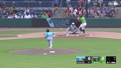 Ronald Acuña se pone a tono en la MiLB