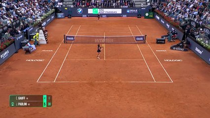 Paolini triumphs over Gauff to make history at the Italian Open