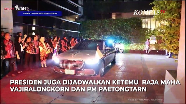 Prabowo Kunker ke Thailand, akan Ketemu Raja hingga Disambut Diaspora Indonesia