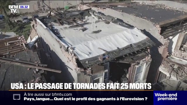 États-Unis: le passage de tornades fait au moins 25 morts dans le Kentucky et le Missouri
