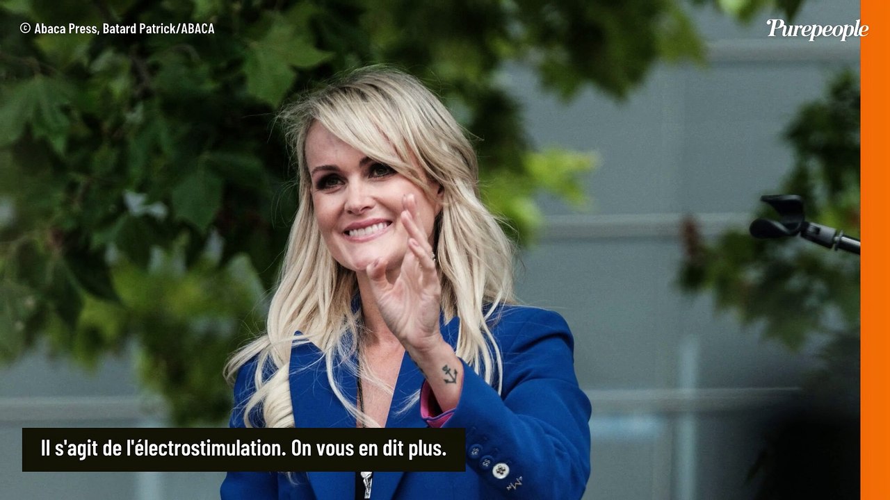 Depuis 7 ans, Laeticia Hallyday est adepte d'une méthode qui lutte contre la cellulite : "Le meilleur moyen de se réveiller"