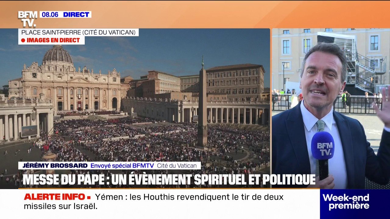 La messe inaugurale du pape débutera à 10h sur la place Saint-Pierre