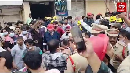 حیدرآباد: چارمینار کے قریب عمارت میں بھیانک آگ بھڑک اٹھی، 16 افراد ہلاک