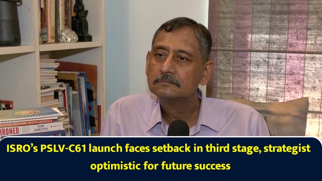 ISRO’s PSLV-C61 launch faces setback in third stage, strategist optimistic for future success