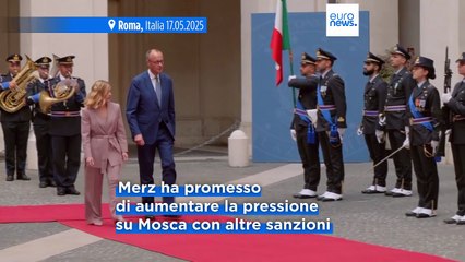 Vertice Meloni-Merz prima dell’insediamento di Papa Leone XIV: pressing su Putin e appello per Gaza
