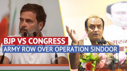 Operation Sindoor | BJP Hits Back at Congress Over Army Remarks!