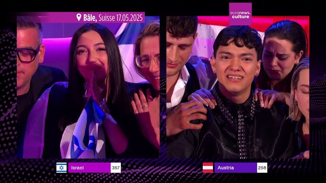 Eurovision : l'Autrichien JJ remporte le concours avec sa chanson Wasted Love