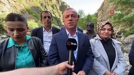 Yüksekova’da derede kaybolan İbrahim için arama çalışmaları devam ediyor