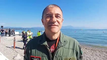 Frecce Tricolori, spettacolo a Desenzano: l'intervista