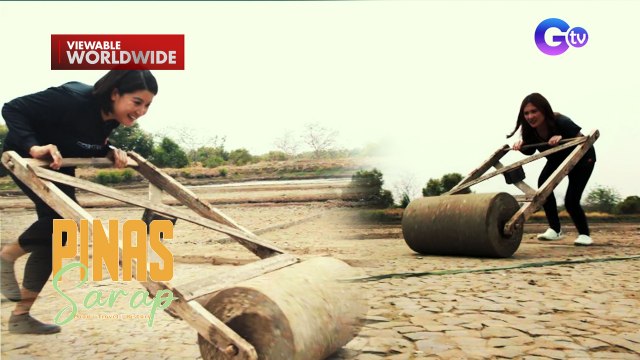 Kara David at Arra San Agustin, nagpagalingan sa pagpapatag ng salt bed | Pinas Sarap