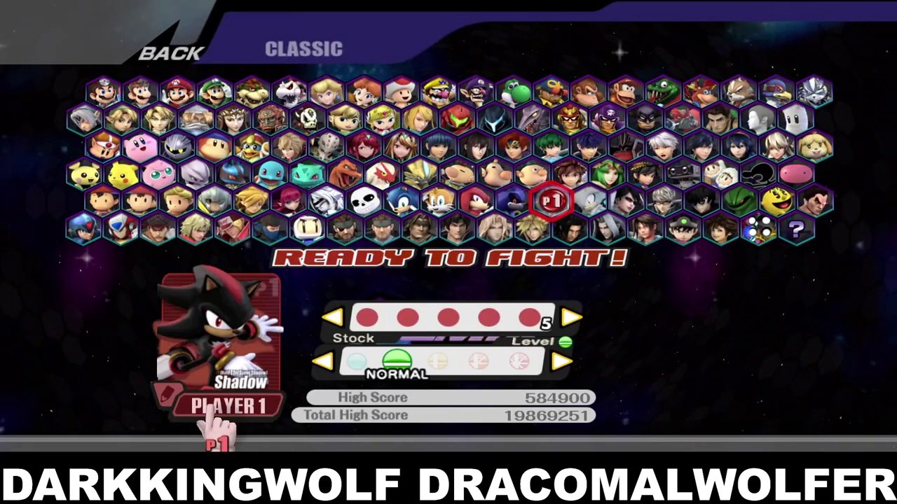(SUPER SMASH BROS BRAWL REMIX) GAMEPLAY # 93. SHADOW.