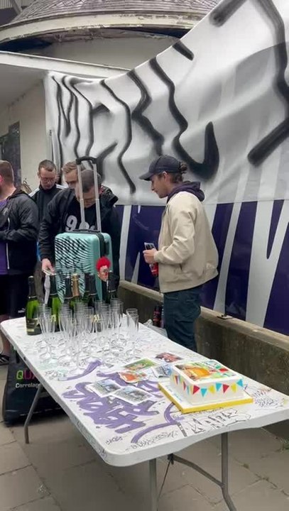 Le pot de départ fictif de Wouter Vandenhaute avant Anderlecht - FC Bruges