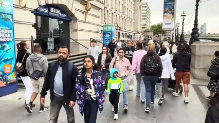 London City Tour 2025 | 4K HDR Virtual Walking Tour around the City | London Summer Walk 2025 | part 02