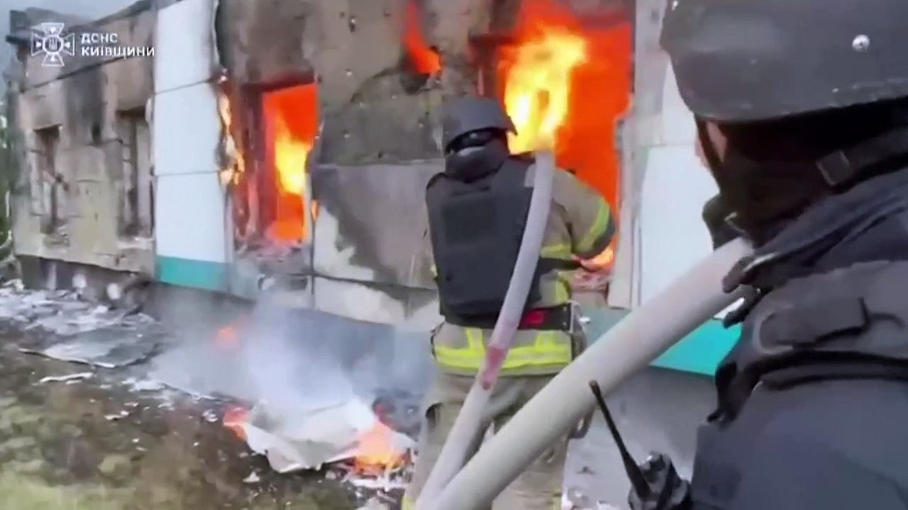 Ukraine: 'Rekord-Zahl' russischer Drohnenangriffe in der Nacht