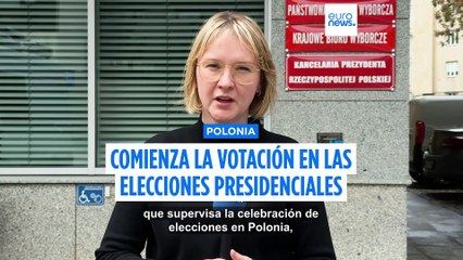 Comienza la votación de las elecciones presidenciales en Polonia