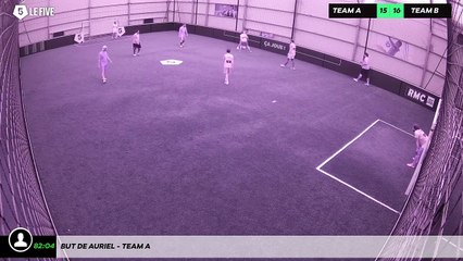 But de Auriel - Team A