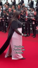 Yseult au Festival de Cannes.