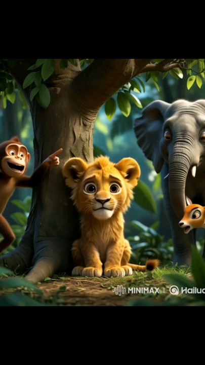 Lion 🦁 save the deer