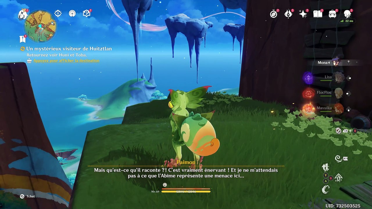 Genshin Impact Chronique Tribale Nathlan Le mnémofeu de Yupanqui Acte 1 Un mystérieux visiteur de Huitztlan