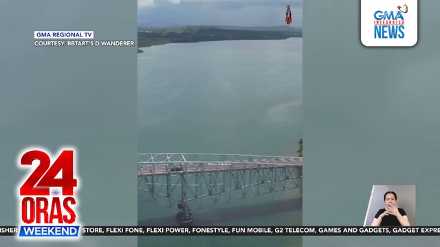Mga pedestrian, bawal munang maglakad sa San Juanico Bridge simula ngayong araw; mga mabibigat na sasakyan, off-limits pa rin | 24 Oras Weekend