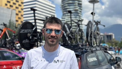 Iván Velasco y el 'plan Movistar' para este Giro: "Queremos mejorar lo del año pasado"