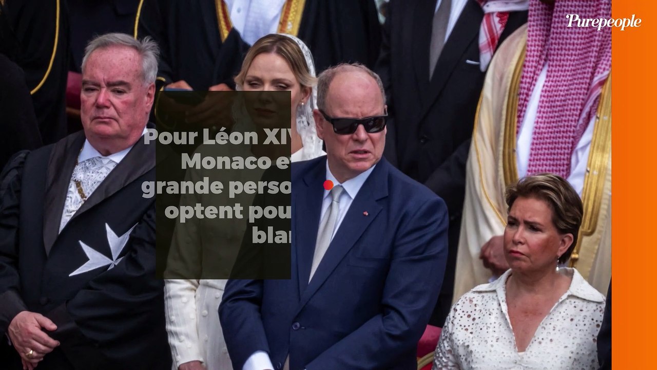 Pour Léon XIV, Charlene de Monaco et une autre grande personnalité royale optent pour la mantille blanche