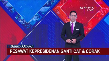 Berubah Warna! Begini Penampakan Wajah Baru Pesawat Kepresidenan, PCO: Jangan Dipermasalahkan