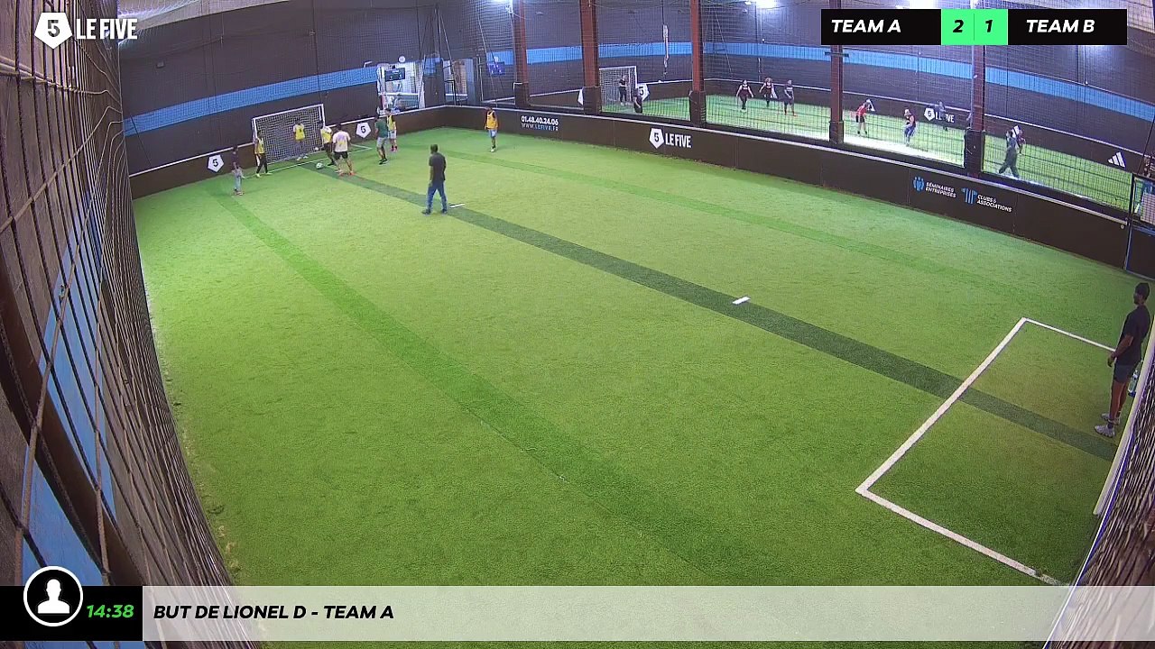 But de Lionel D - Team A