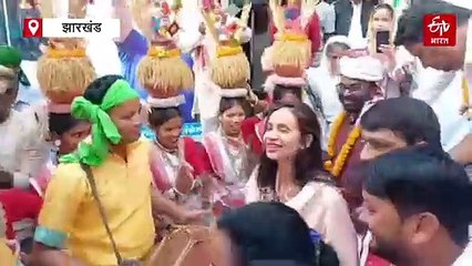 झारखंड कांग्रेस अल्पसंख्यक विभाग की नवनियुक्त प्रभारी जीनल एन गाला रांची पहुंची, संगठन में आधी आबादी की संख्या देखकर कही ये बात