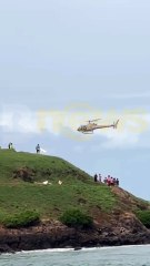 VÍDEO: Homem é resgata vítima de afogamento na praia do Farol da Barra