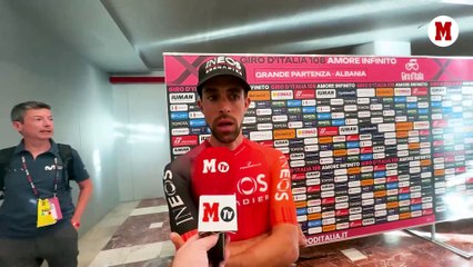 Castroviejo y su último 'baile' en el Giro: "Quiero disfrutar"