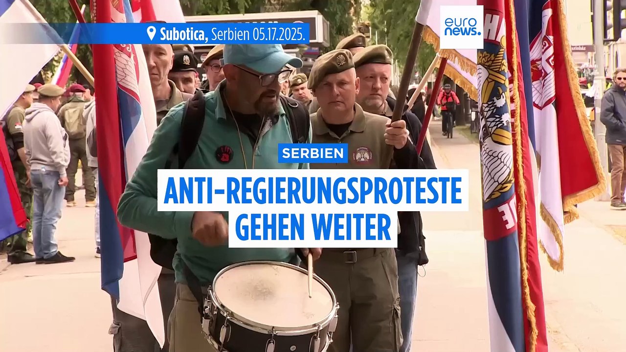 'Wir müssen uns ändern, weil wir nicht mehr von unserem Leben geben können' - Studentenprotest in Subotica