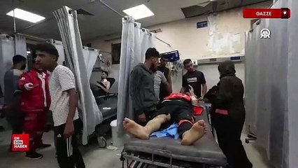 İsrail, Gazze'deki Gazze-Avrupa Hastanesi ve çevresini bombaladı