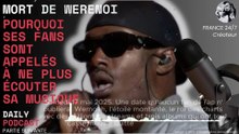 Mort de Werenoi  Pourquoi ses fans sont appelés à ne plus écouter sa musique