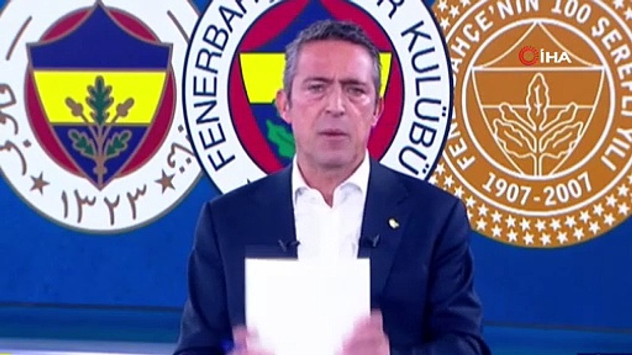Ali Koç olağanüstü kongre kararını duyurdu! Kongre tarihi belli oldu