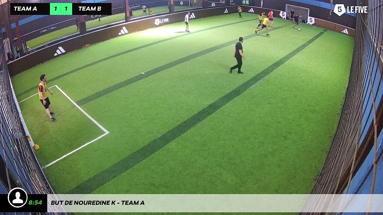 But de Nouredine K - Team A