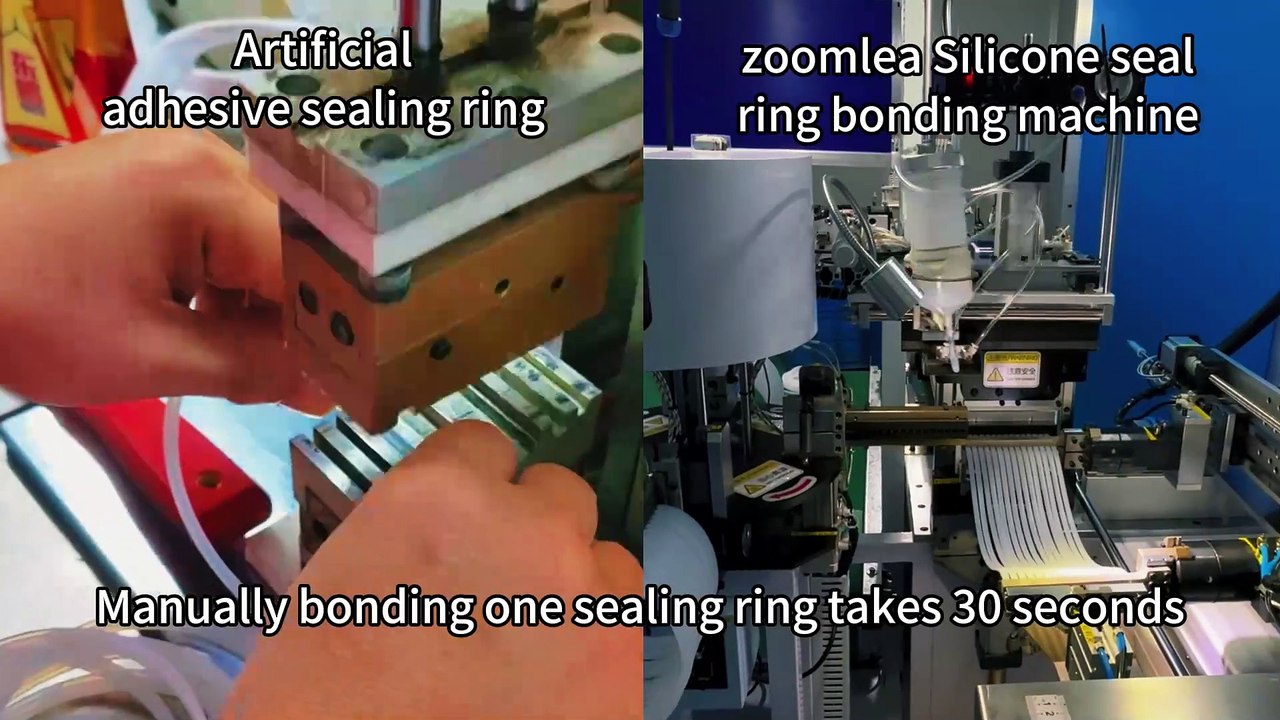 Manual vs Machine: How does the fully automated Silicone seal ring bonding machine crush the manual efficiency in 1 second per strip?