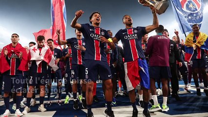 Ligue 1: 13ème titre pour le PSG et des supporters en liesse