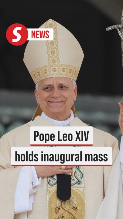 Pope Leo XIV calls for global peace in first mass as pontiff
