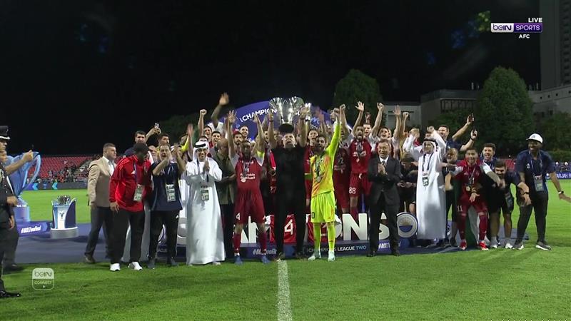 AR HL AFC FINAL LIONS SHARJAH 180525 no trophy
