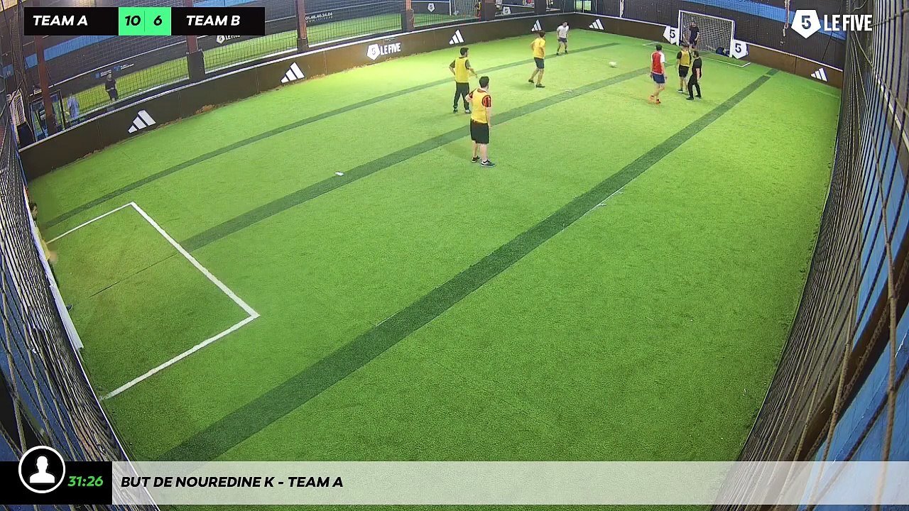 But de Nouredine K - Team A