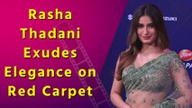 Rasha Thadani Steals the Show with Elegant Presence on Zee Cine Awards Red Carpet